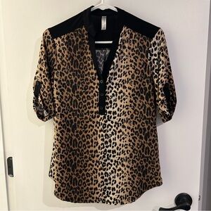 Cheetah Print Top